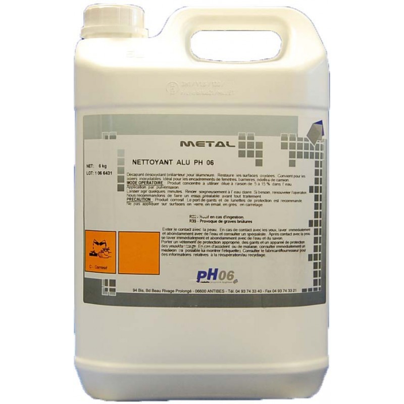 Nettoyant aluminium PH06 5L