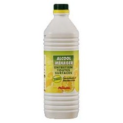 Alcool ménager parfum citron 1L