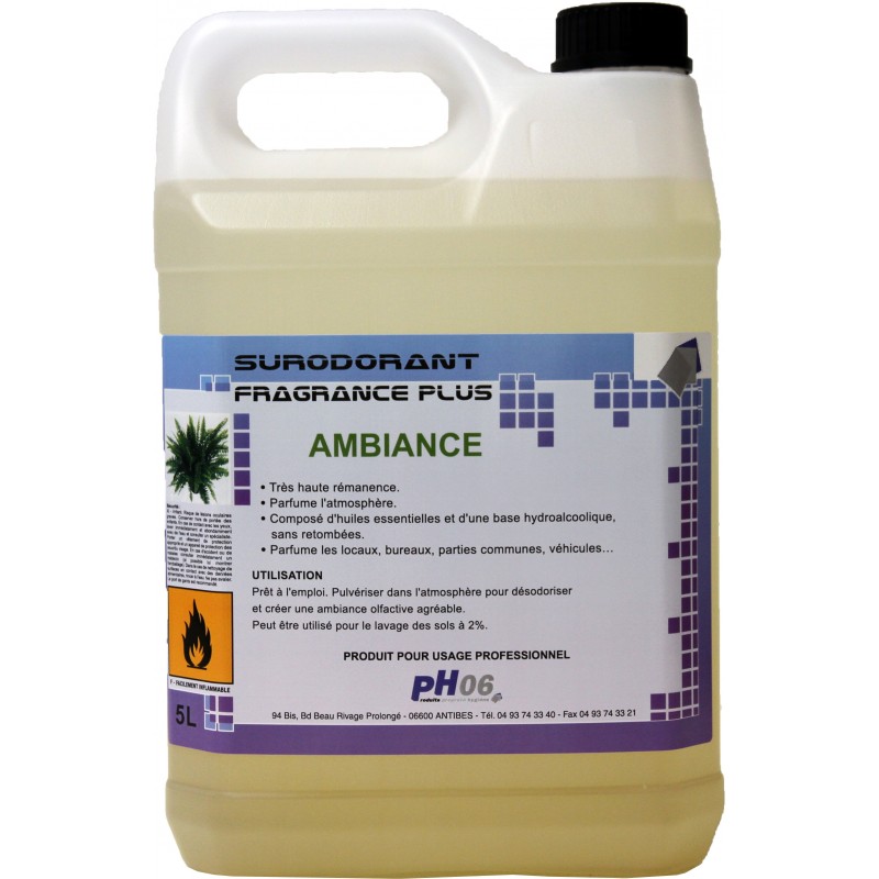 Fragrance Plus ambiance parfum d'ambiance trés rémanent 5L Fragrance Plus ambiance parfum d'ambiance trés rémanent 5L