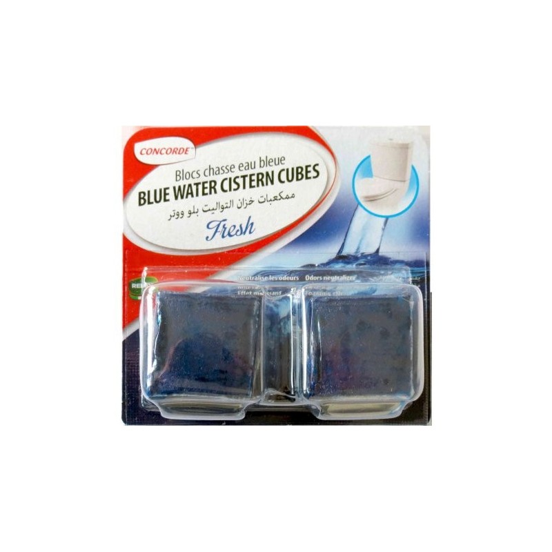 Diffuseur Chasse d'Eau Source Bleu x2