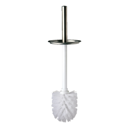 Brosse WC à poser NEMESIA, inox poli brillant