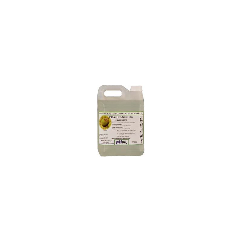 Fragrance 06 pomme verte détergent surodorant 5L Fragrance 06 pomme verte détergent surodorant 5L
