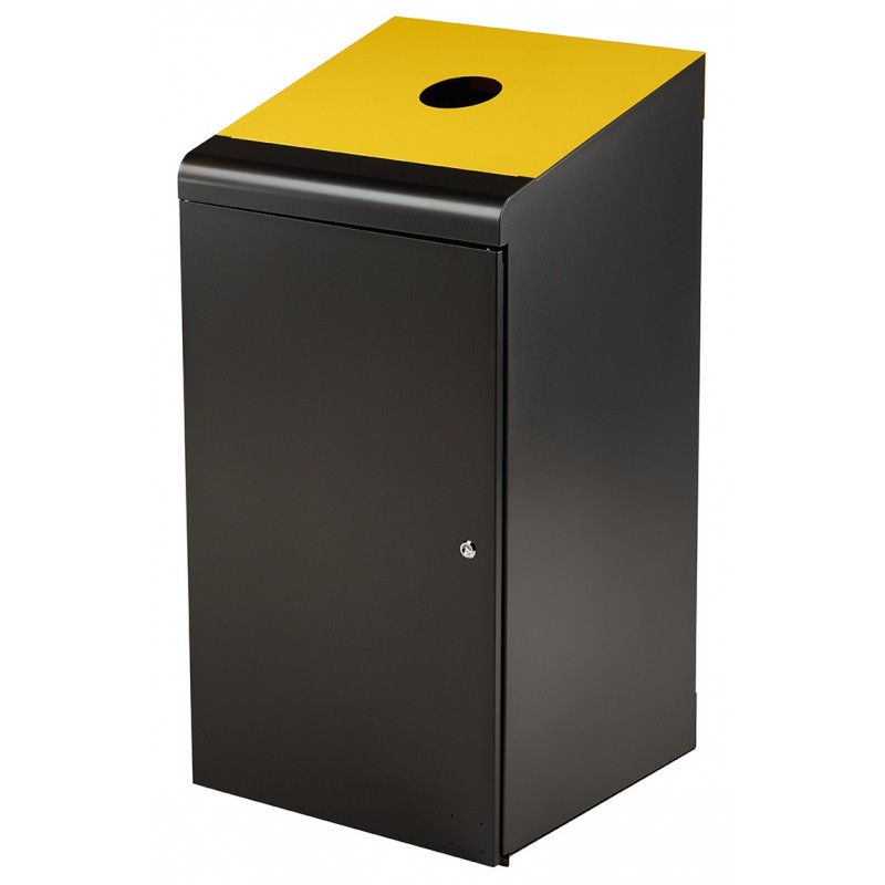 Borne de tri Tripoz manga/jaune 120L