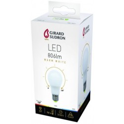 Ampoule standard A60 LED 330° 9 Watt