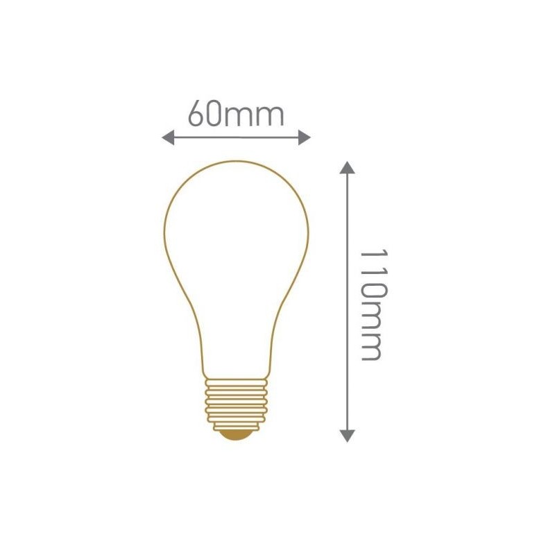 Ampoule standard A60 Led 330° 9 Watt