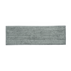 Frange de lavage microfibre classic fine velcro grise 40cm