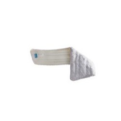 Frange lavage microfibre trapéze blanche 40cm