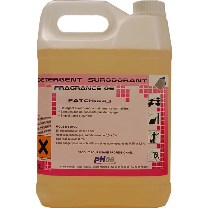Fragrance 06 patchouli détergent surodorant 5L Fragrance 06 patchouli détergent surodorant 5L