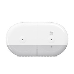 Distributeur papier hygiénique Tork SmartOne double blanc