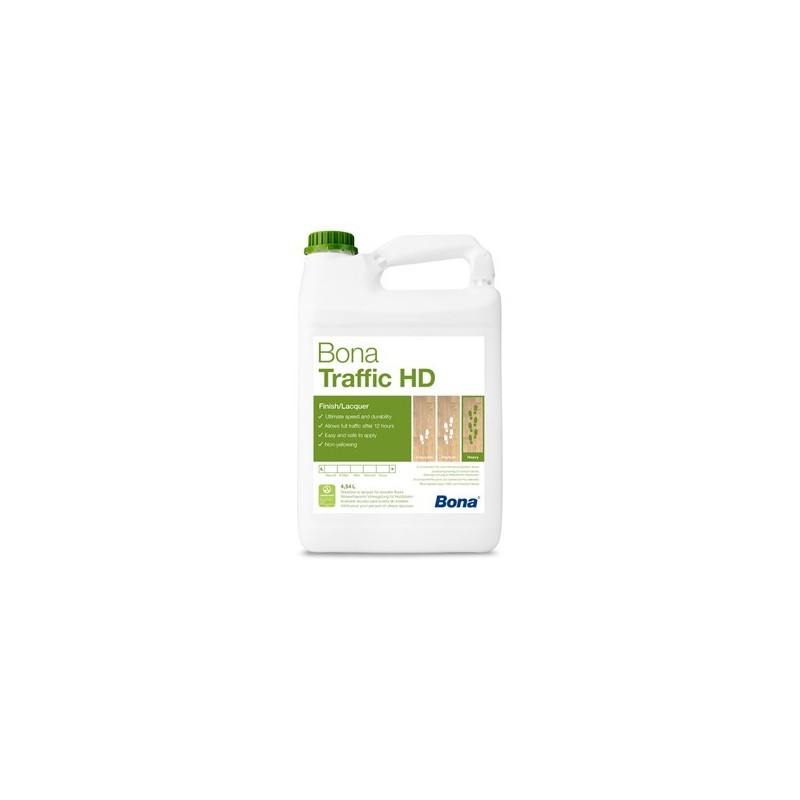 Traffic HD satiné Bona vitrificateur bi-composant en phase aqueuse 5L