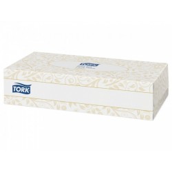 Mouchoirs extra doux blancs 2 plis Tork Boite 100 (x30)