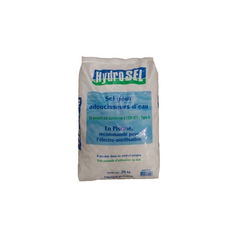 Pastille de sel adoucisseur d'eau Merkur 25kg, Filtres et sel