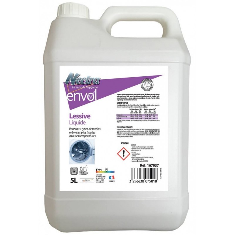 Lessive liquide hypoallergénique 5L