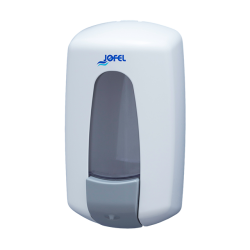 Distributeur savon mains liquide 1L blanc ABS