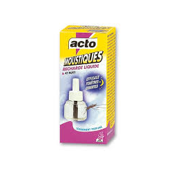 Anti moustiques liquide recharge 45 nuits Acto +