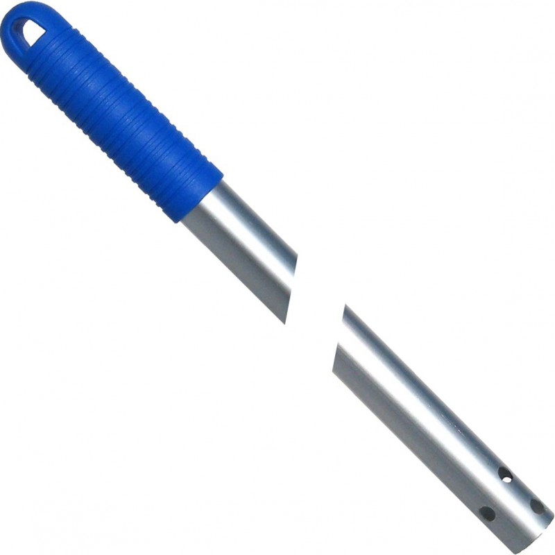 MANCHE ALUMINIUM 1.5 BLEU A VIS | Martinique Hygiène Emballage