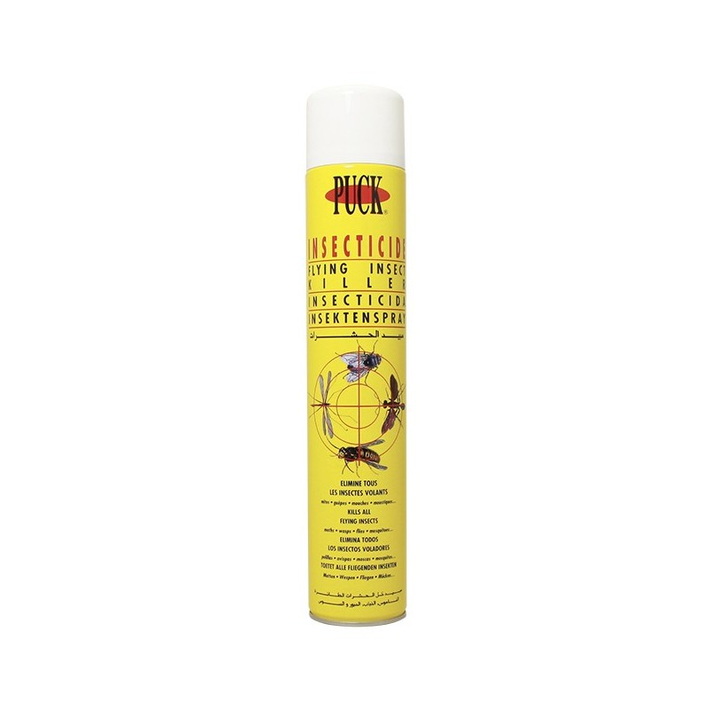 Insecticide volants Puck aérosol 750ml