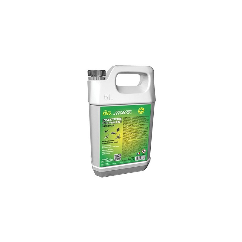 Insecticide liquide actif sur les insectes volant et rampant King 5L