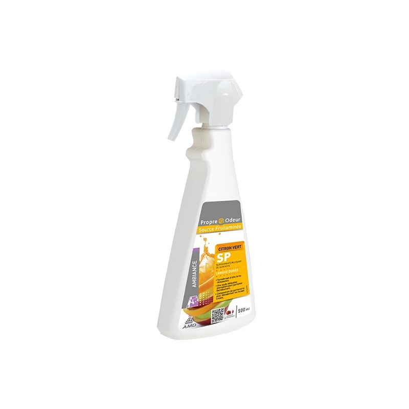 Désodorisant surpuissant citron vert vaporisateur 500ml