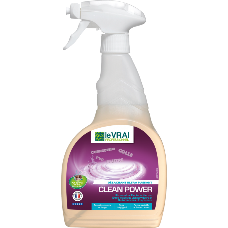 Clean Power détachant ultra puissant 750ml