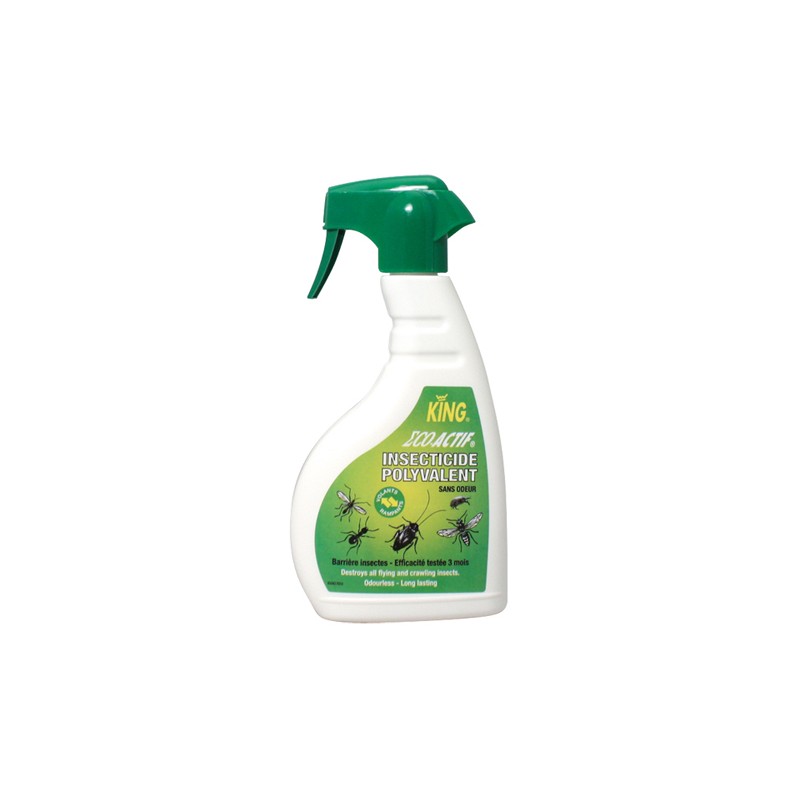 Insecticide actif liquide volant-rampant King 500ml