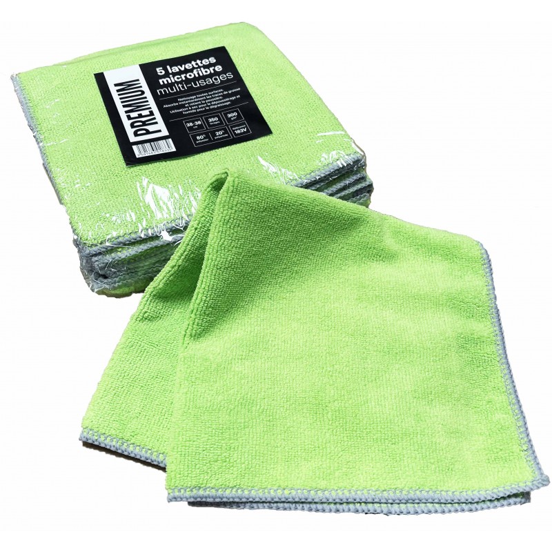 Microfibre tissée PH06 microtuff verte 40x40