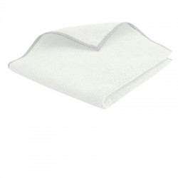 Lavette microfibre tissée premium PH06 blanche 40x40