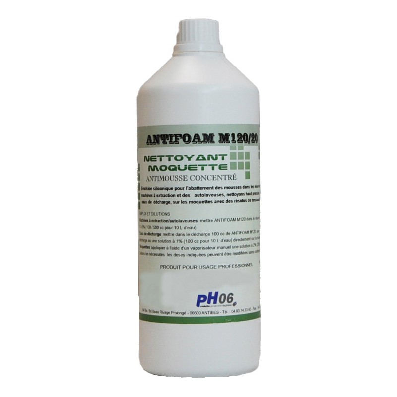 Antifoam antimousse concentré 1L