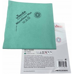 Microfibre non tissée MicroClean Plus verte 40 x 45