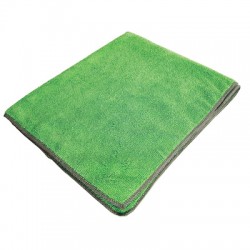 Serpillière microfibre verte premium 60x50