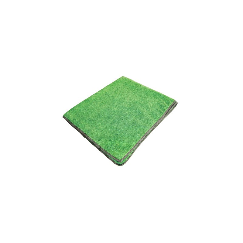 Serpillière microfibre verte premium 60x50