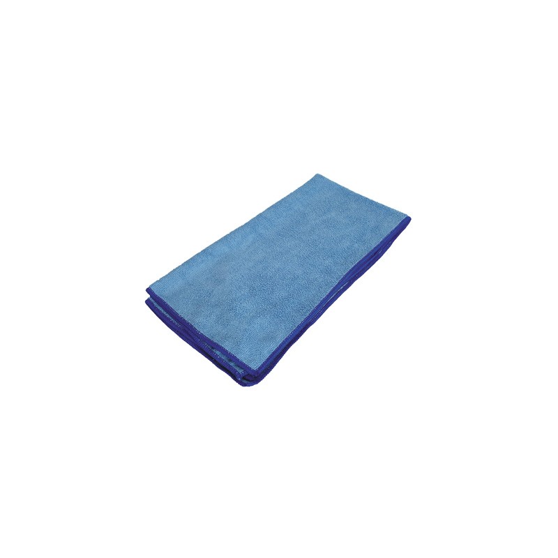 Serpillière microfibre bleue premium 80x40