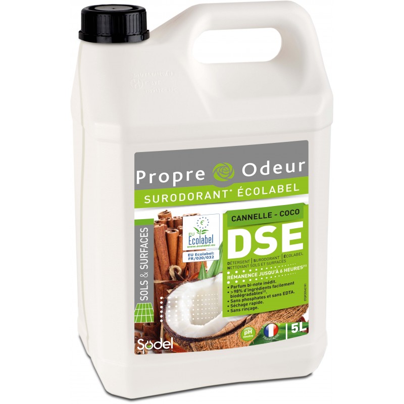 DSE Cannelle-coco détergent surodorant Ecolabel 5L