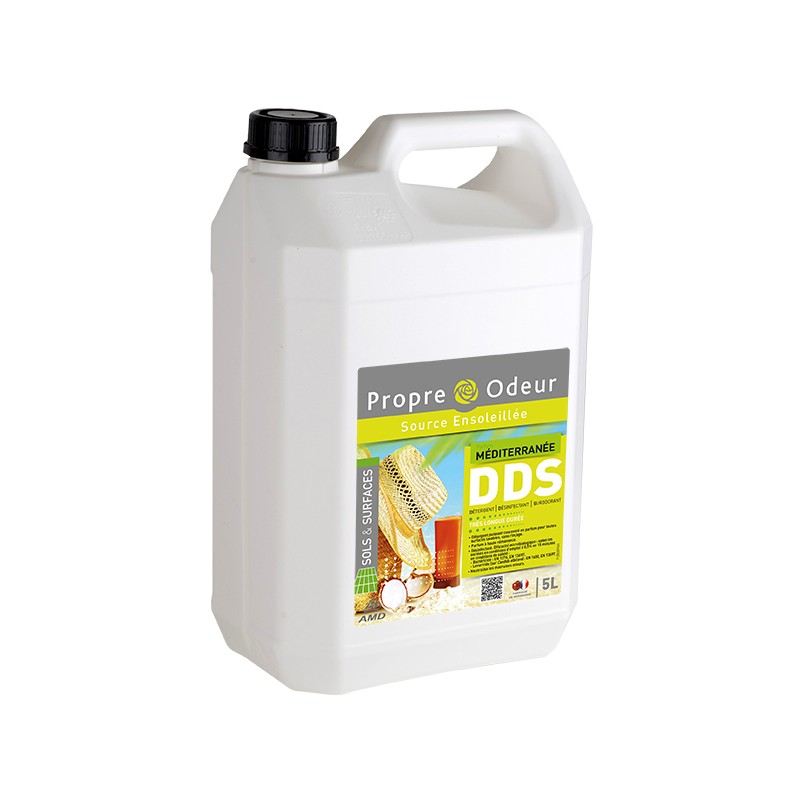 DDS méditerranée détergent surodorant bactéricide 5L DDS méditerranée détergent surodorant bactéricide 5L
