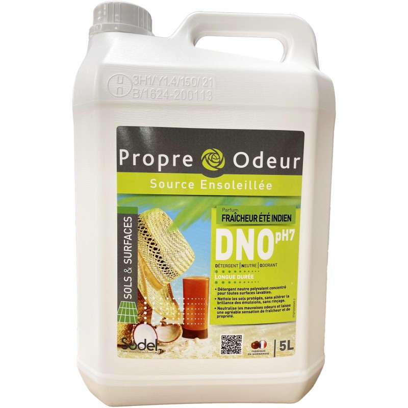 DNO été indien détergent odorant sols neutre 5L DNO été indien détergent odorant sols neutre 5L