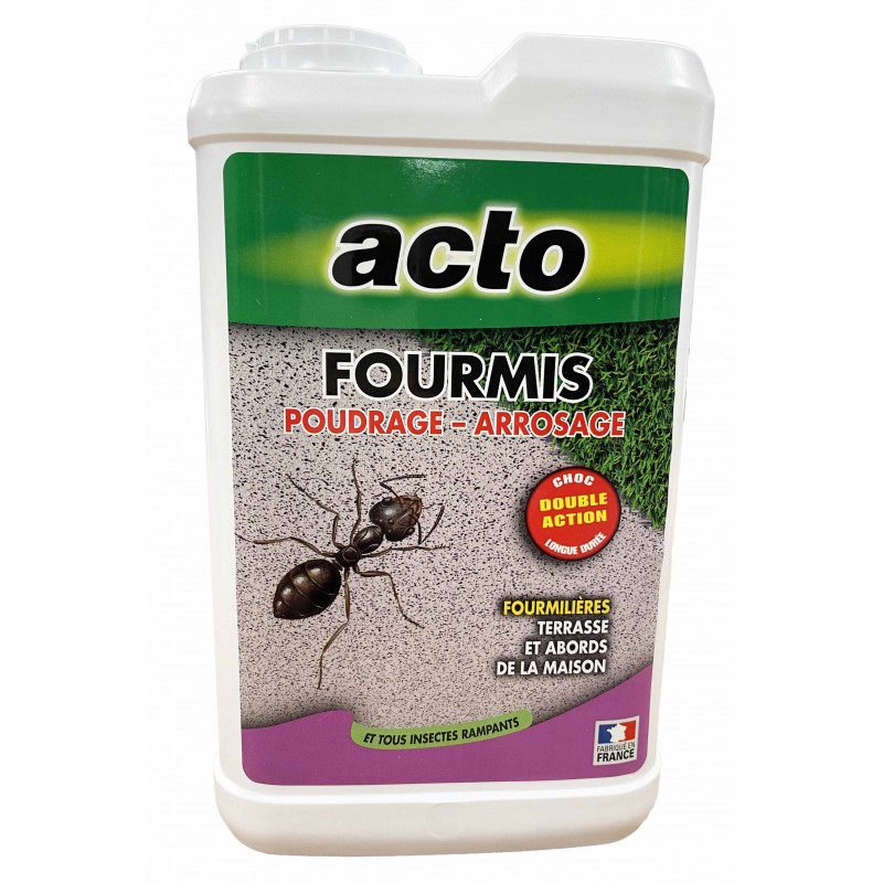 Fourmis poudre destruction total 400g Acto