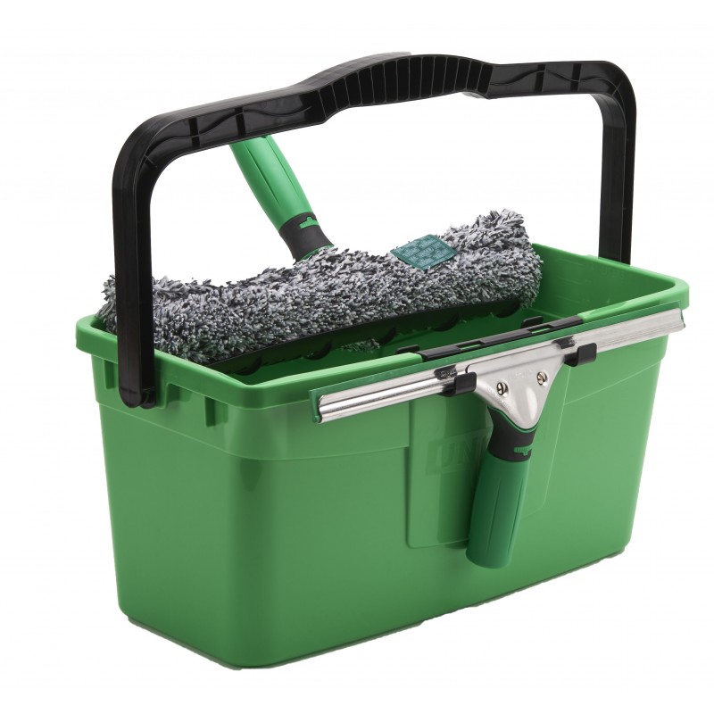 Seau vitre vert 18L Unger QB12B