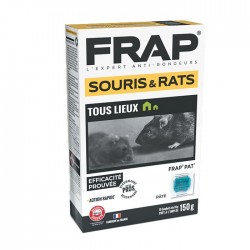 Raticide souricide Frap Pat 150g