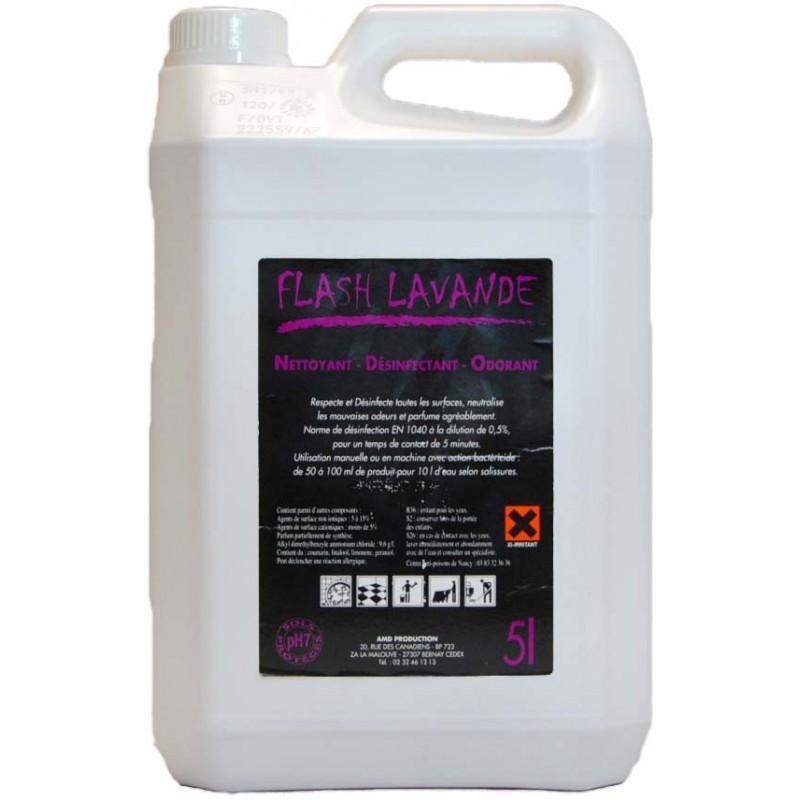 Flash lavande nettoyant odorant 5L