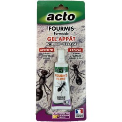 SERINGUE GEL-APPÂT CAFARDS - AGIT EN 24H PAR INGESTION - TRAITE 150m²