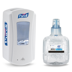 Distributeur auto gel et mousse hydro-alcoolique PURELL Blanc LTX-12