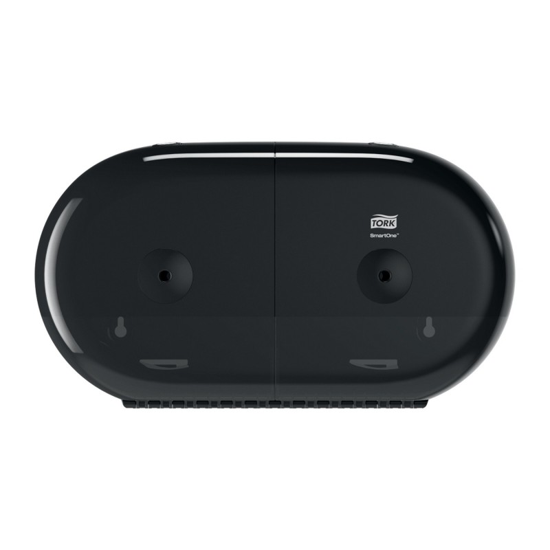 Distributeur papier hygiénique Tork SmartOne mini double noir