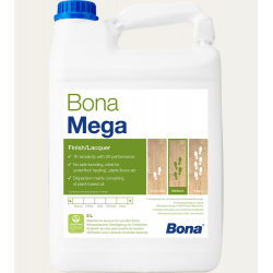 Mega Extra mat Bona vitrificateur monocomposant en phase aqueuse 5L