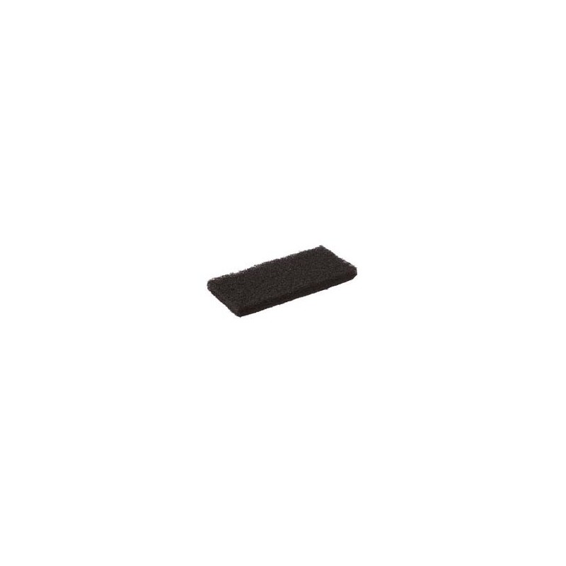 Tampon abrasif noir épais 120 x 250