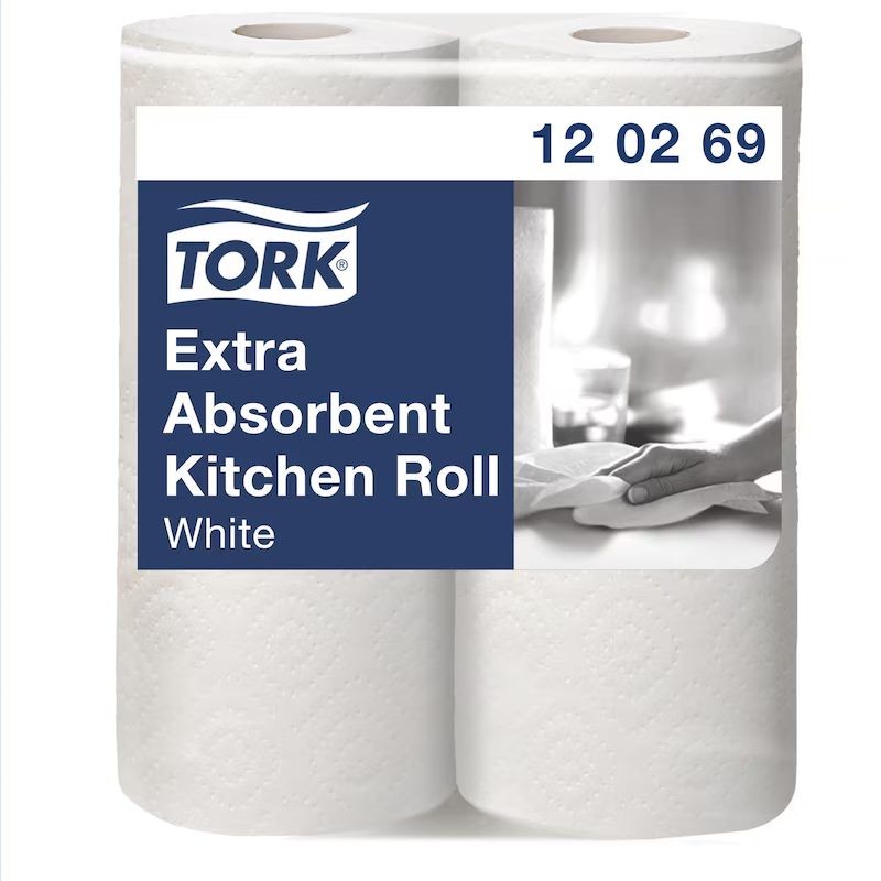 Essuie-tout Tork extra absorbant gaufré 2 plis x24
