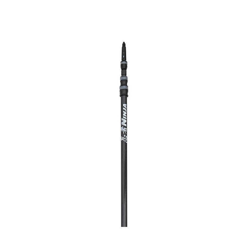Perche télescopique carbone Ninja 3.50m / 3 sections NCP35