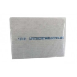 Lavette Niconet 80G blanc (x25)