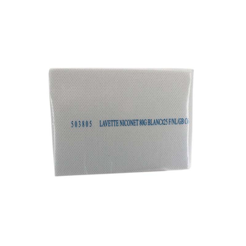 Lavette Niconet 80G blanc (x25)