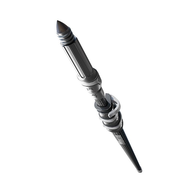 Perche télescopique carbone Ninja 1.90m / 4 sections NCP19