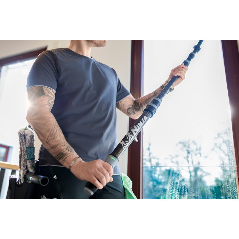 Perche télescopique carbone Ninja 1.20m / 2 sections NCP12